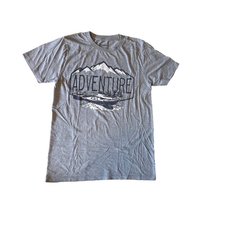 Sonoma Gray Adventure Graphic T-Shirt